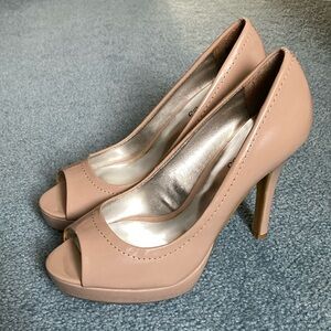Candie’s Peep Toe Heels